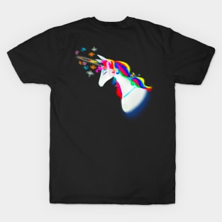 Colorful The last unicorn T-Shirt